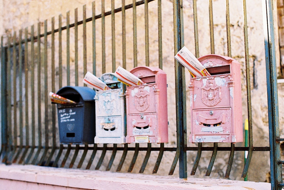 Cassette postali - Foto di Polina Kholodova da Pexels