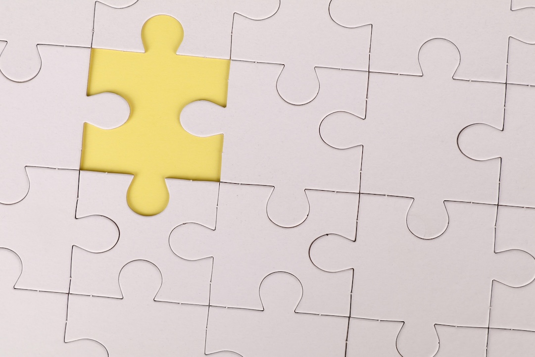 Un pezzo mancante del puzzle - Foto di Ann H - Pexels